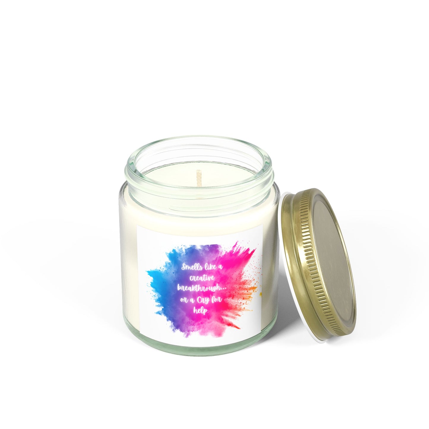 Scented Candle Creative Breakthrough Coconut Apricot Wax