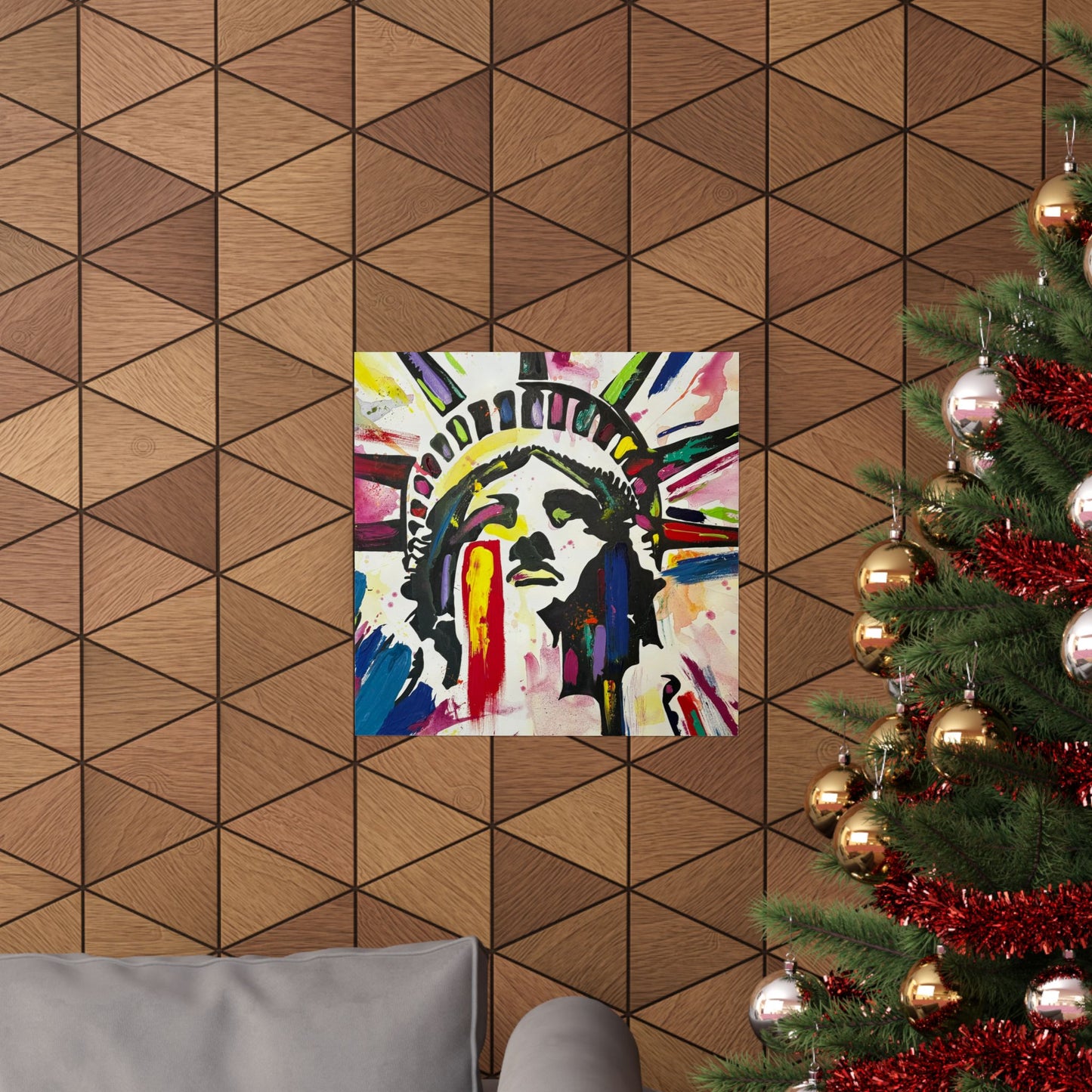 Colorful Lady Liberty Posters