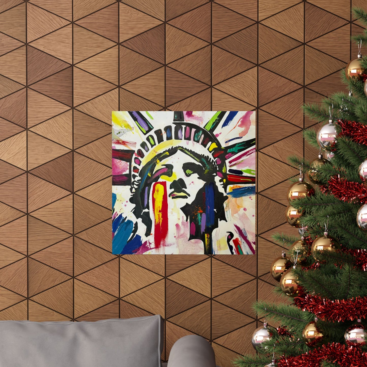 Colorful Lady Liberty Posters