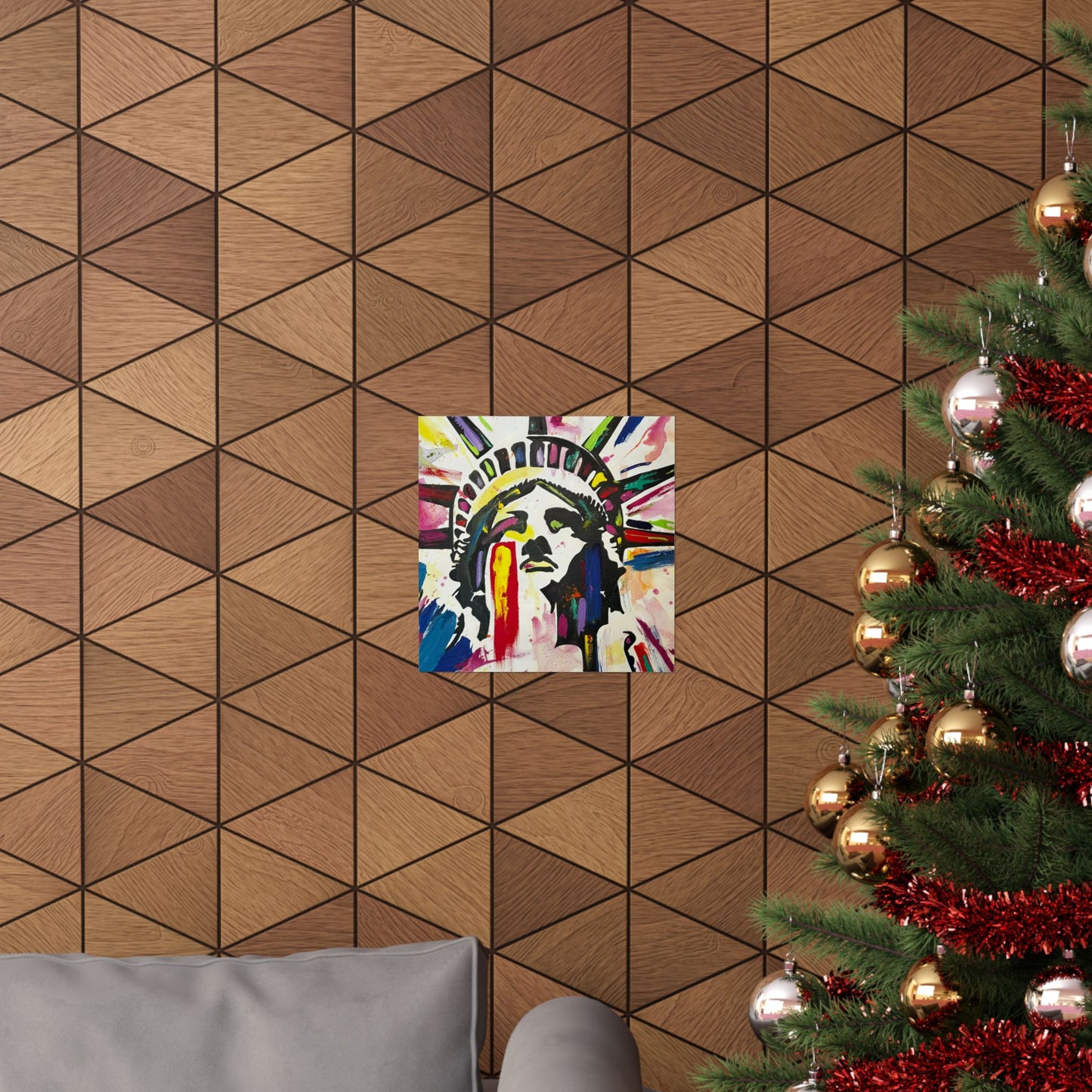 Colorful Lady Liberty Posters