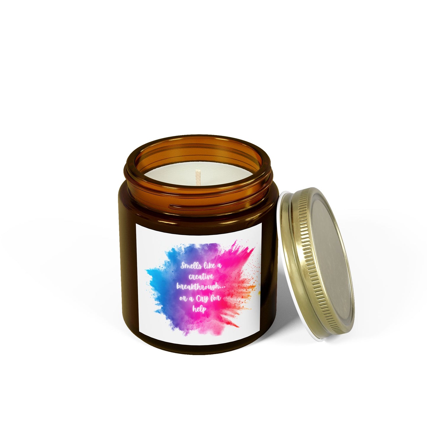 Scented Candle Creative Breakthrough Coconut Apricot Wax