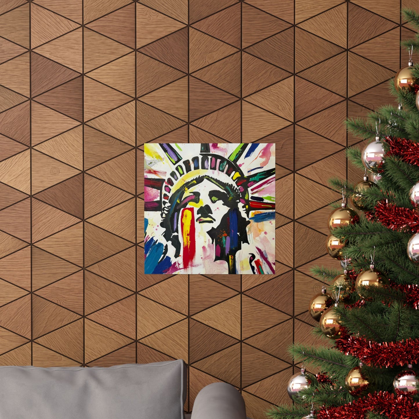 Colorful Lady Liberty Posters