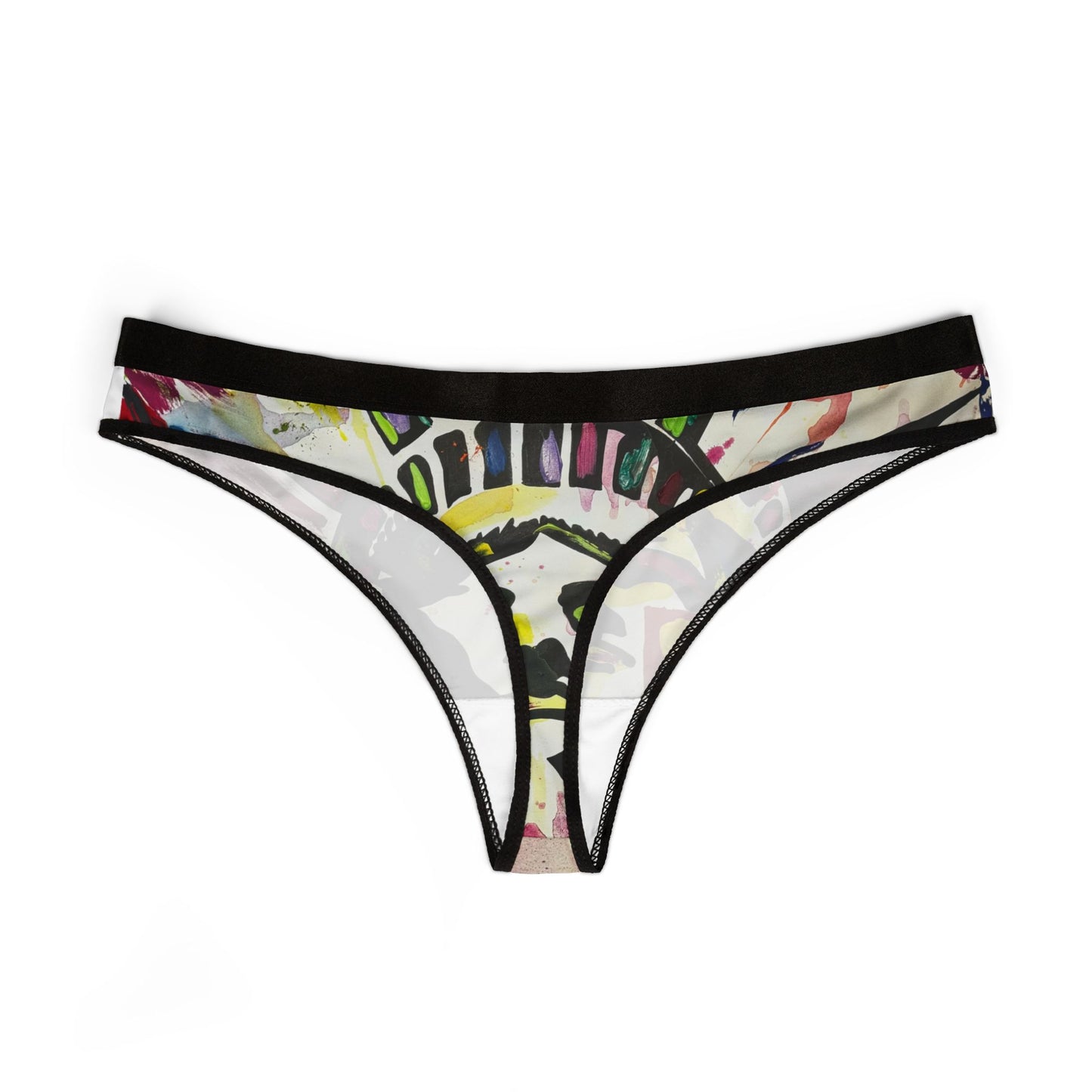 Thong Underwear - Colorful Lady Liberty Design