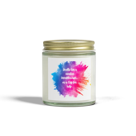 Scented Candle Creative Breakthrough Coconut Apricot Wax