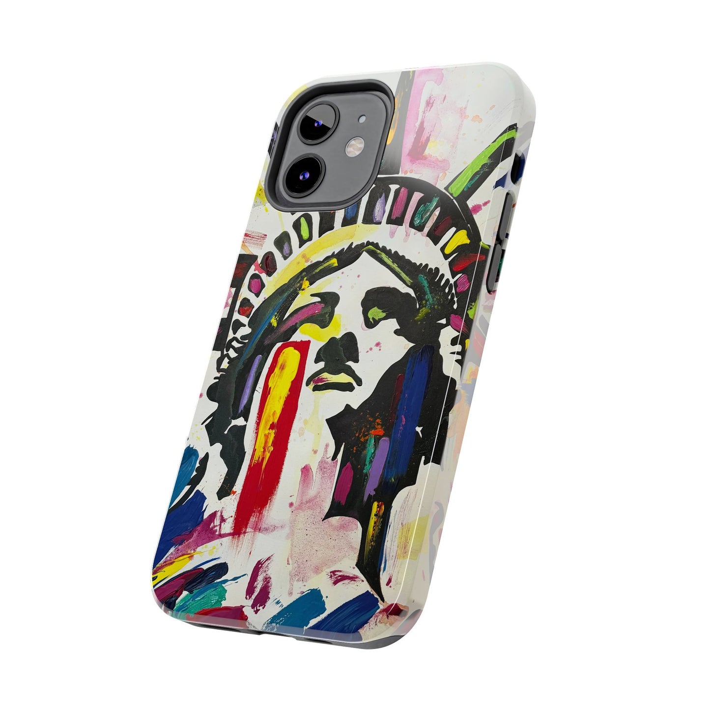 Colorful Lady Liberty Tough Phone Cases