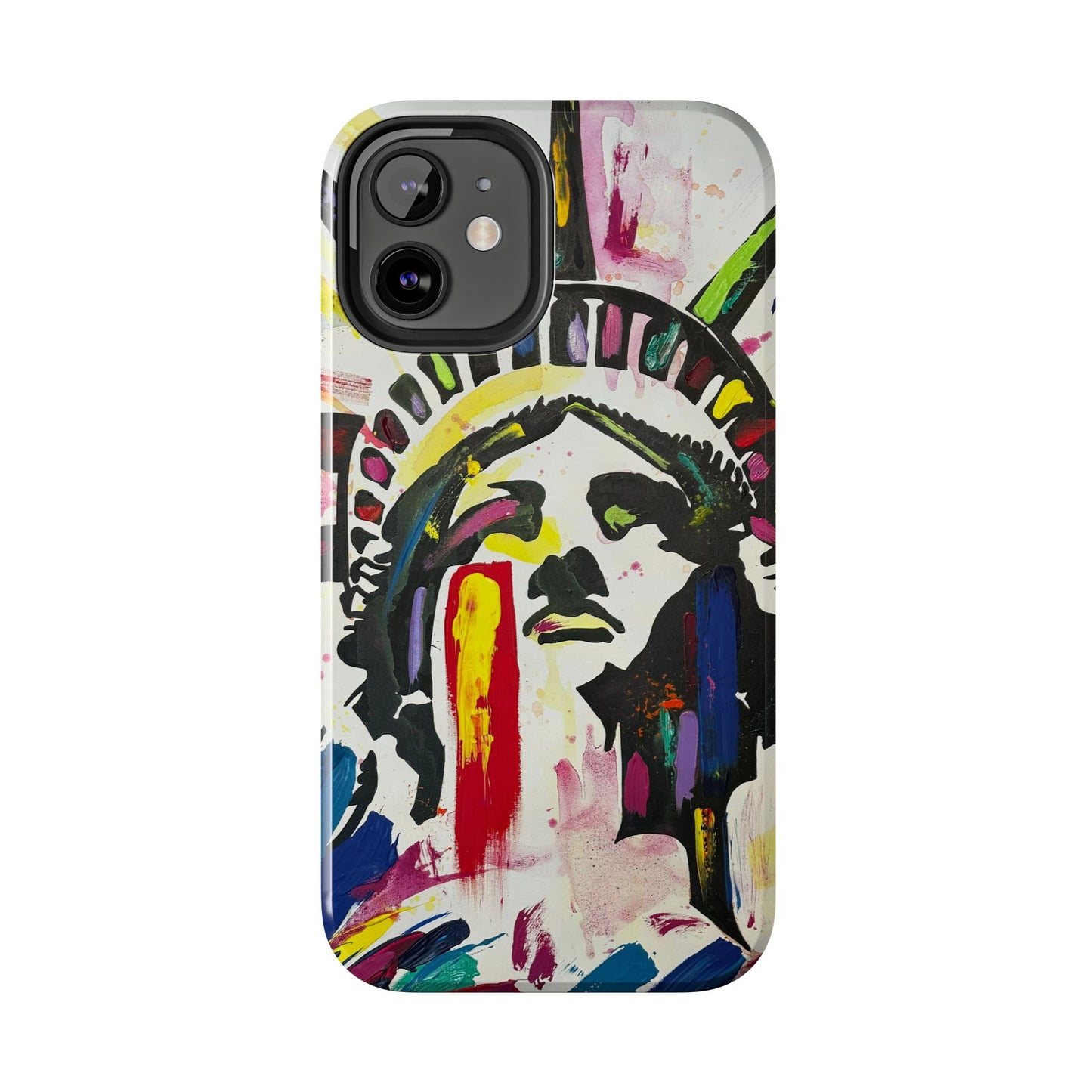 Colorful Lady Liberty Tough Phone Cases