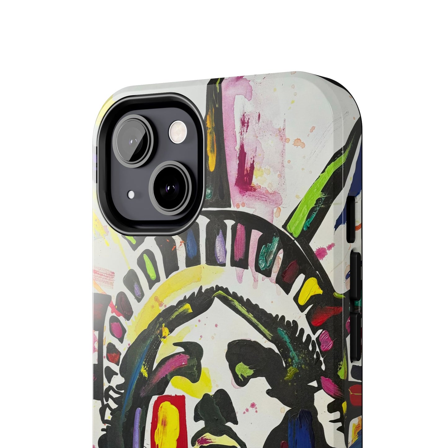 Colorful Lady Liberty Tough Phone Cases