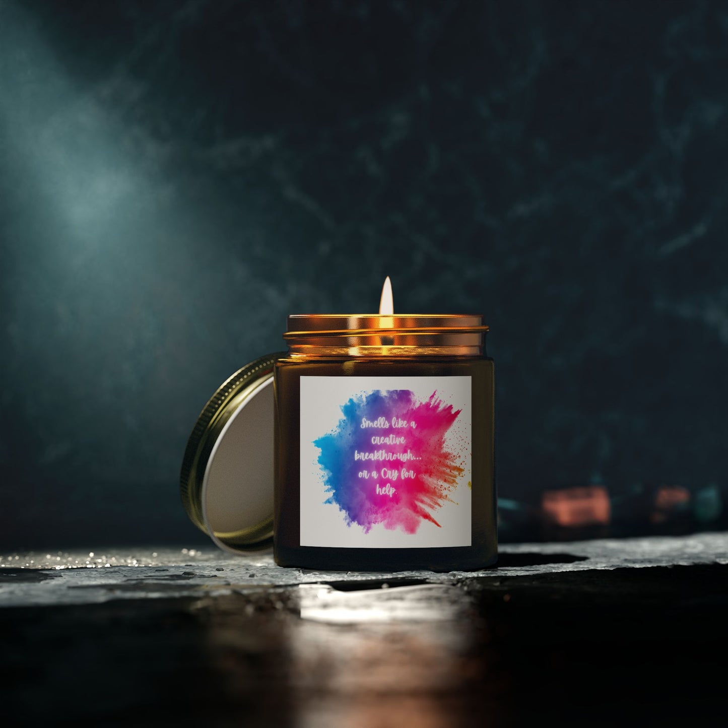 Scented Candle Creative Breakthrough Coconut Apricot Wax