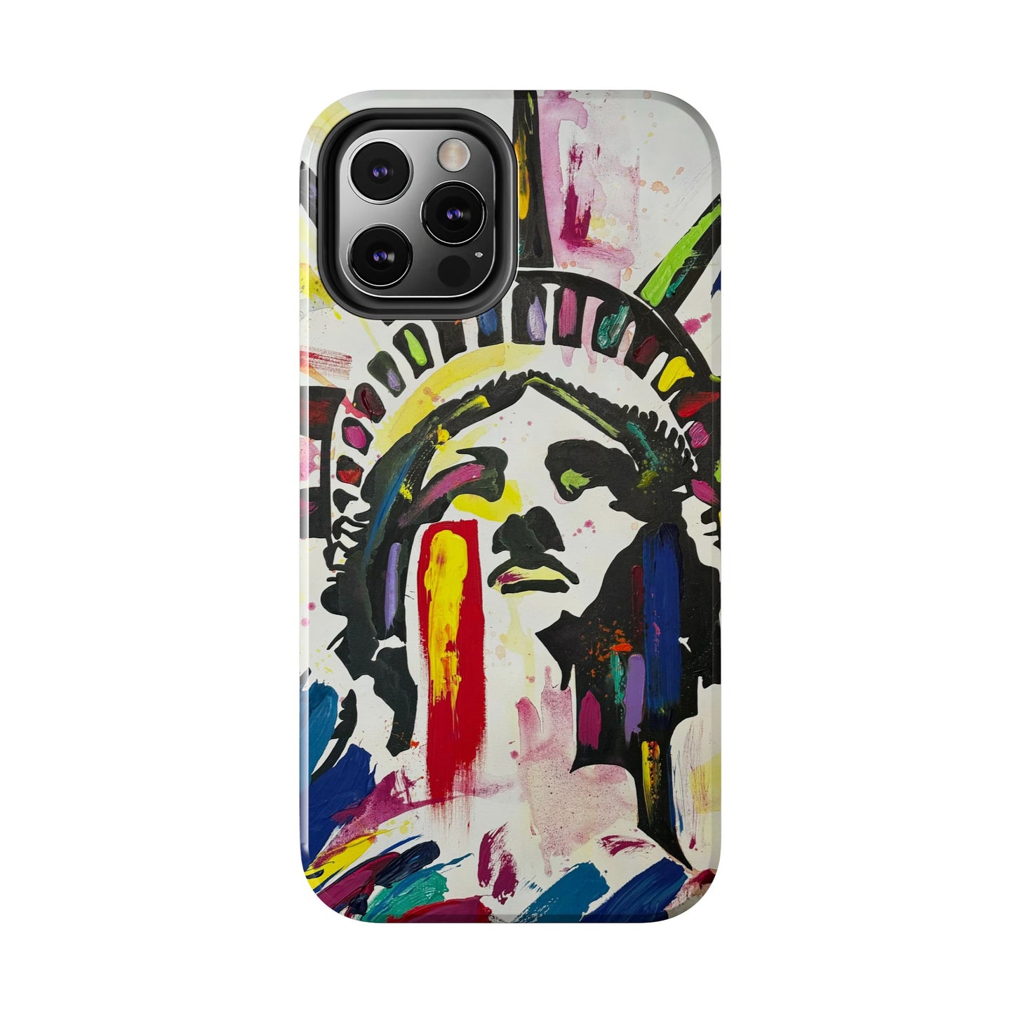 Colorful Lady Liberty Tough Phone Cases