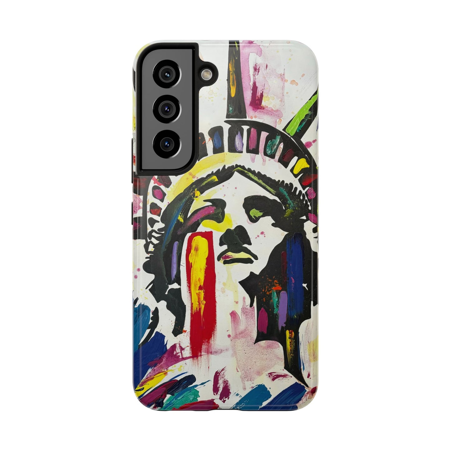 Colorful Lady Liberty Tough Phone Cases