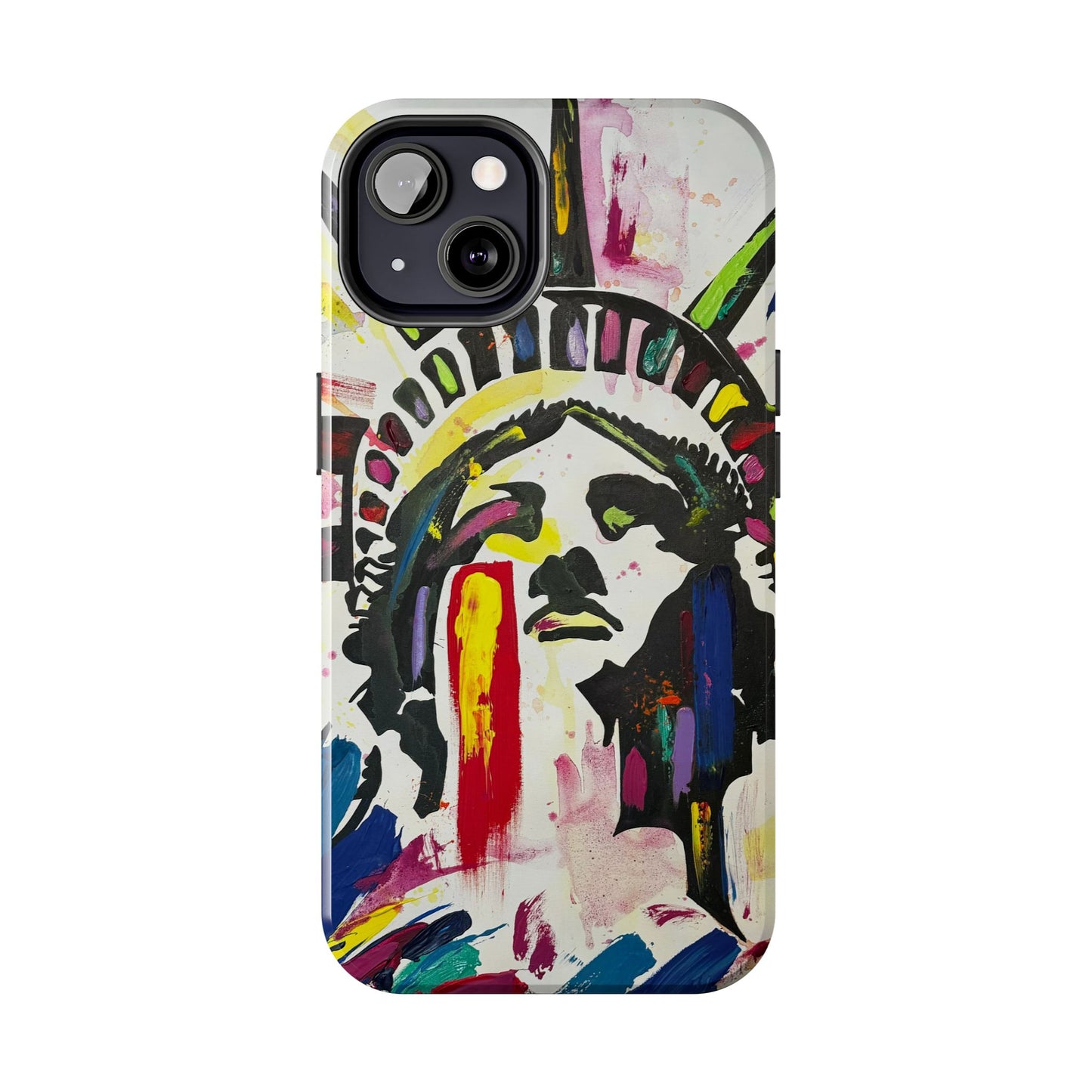 Colorful Lady Liberty Tough Phone Cases