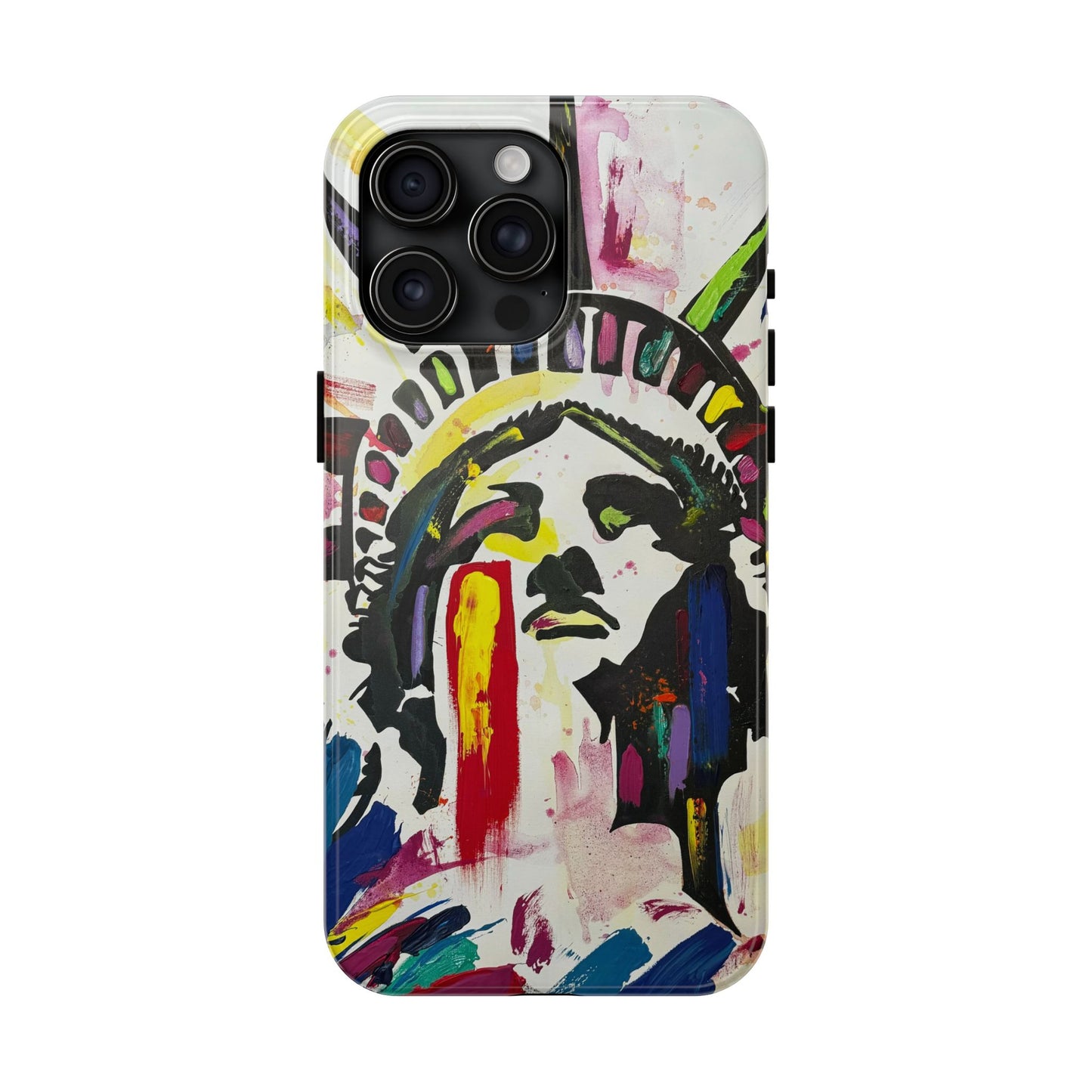 Colorful Lady Liberty Tough Phone Cases