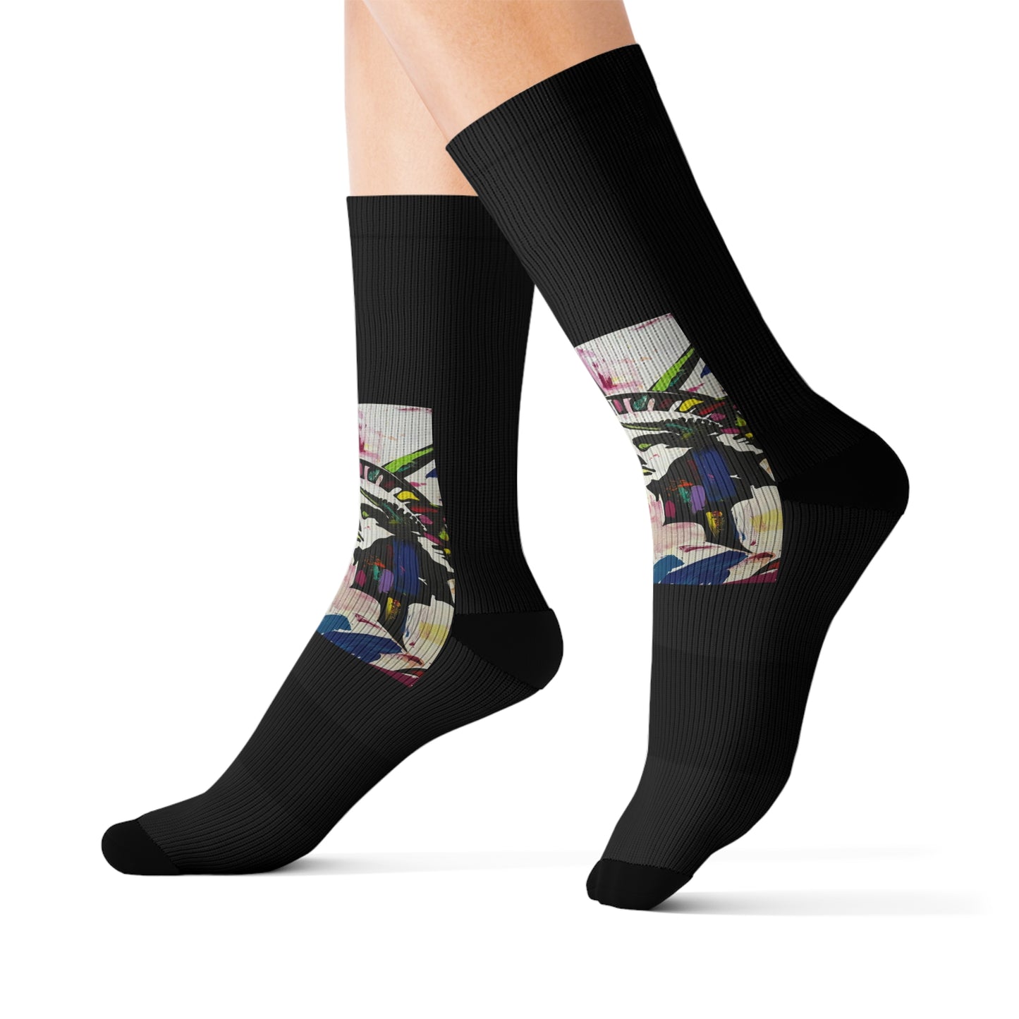 Colorful Lady Liberty Socks