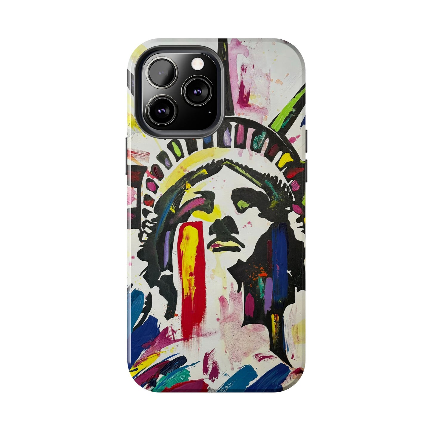 Colorful Lady Liberty Tough Phone Cases