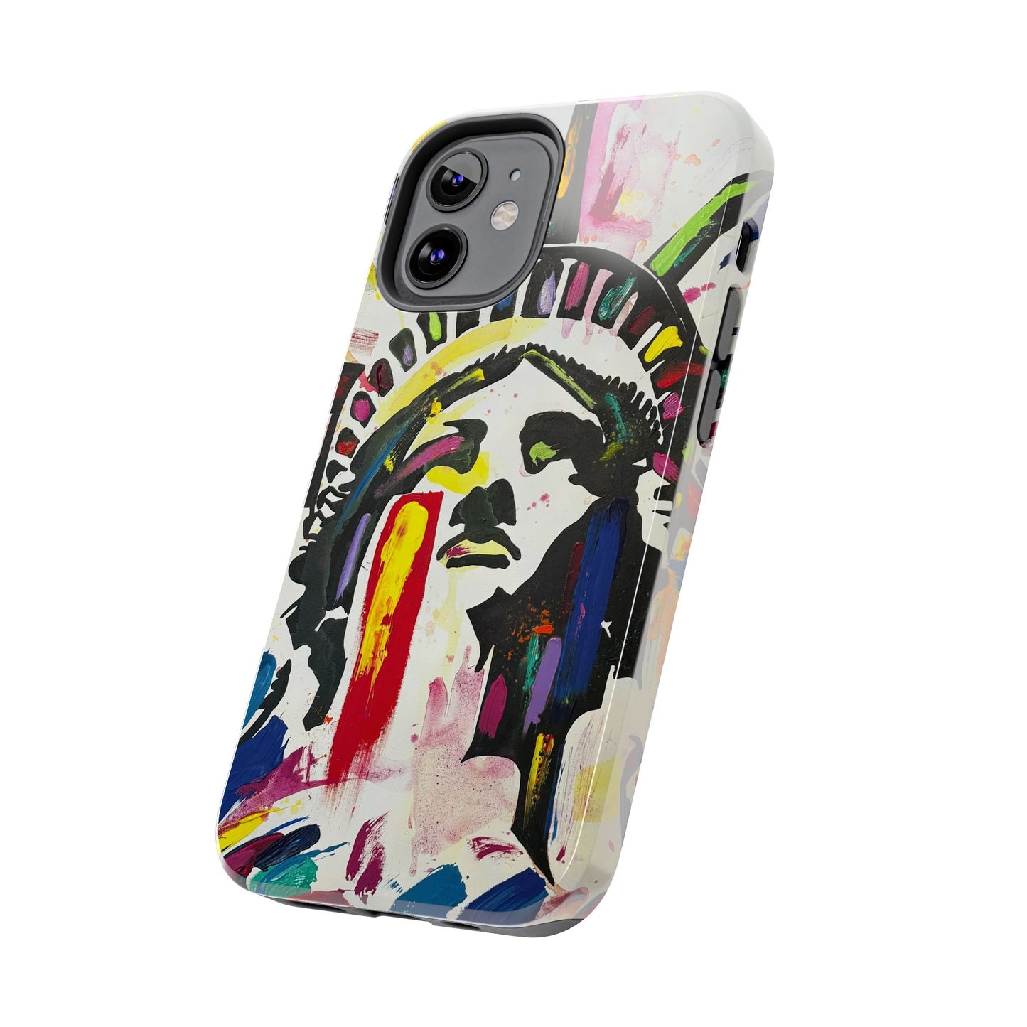 Colorful Lady Liberty Tough Phone Cases