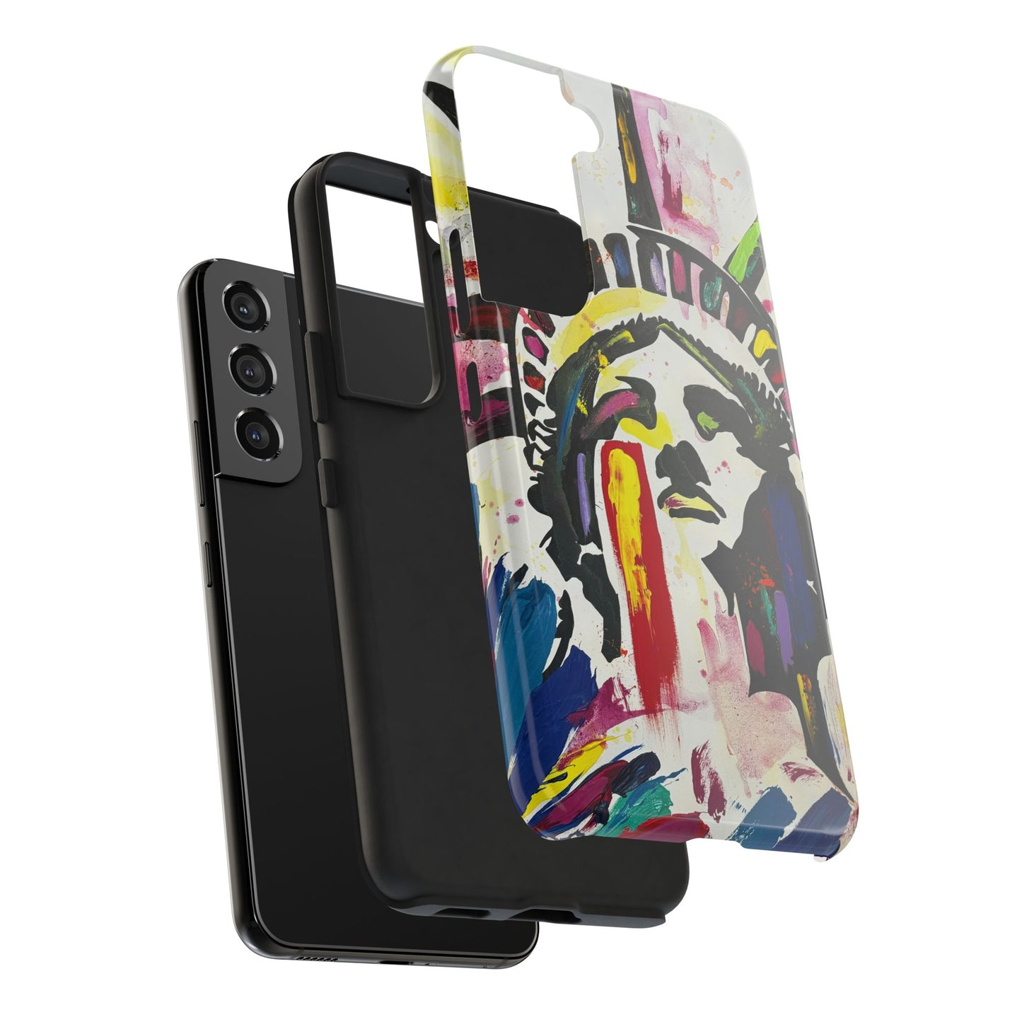 Colorful Lady Liberty Tough Phone Cases