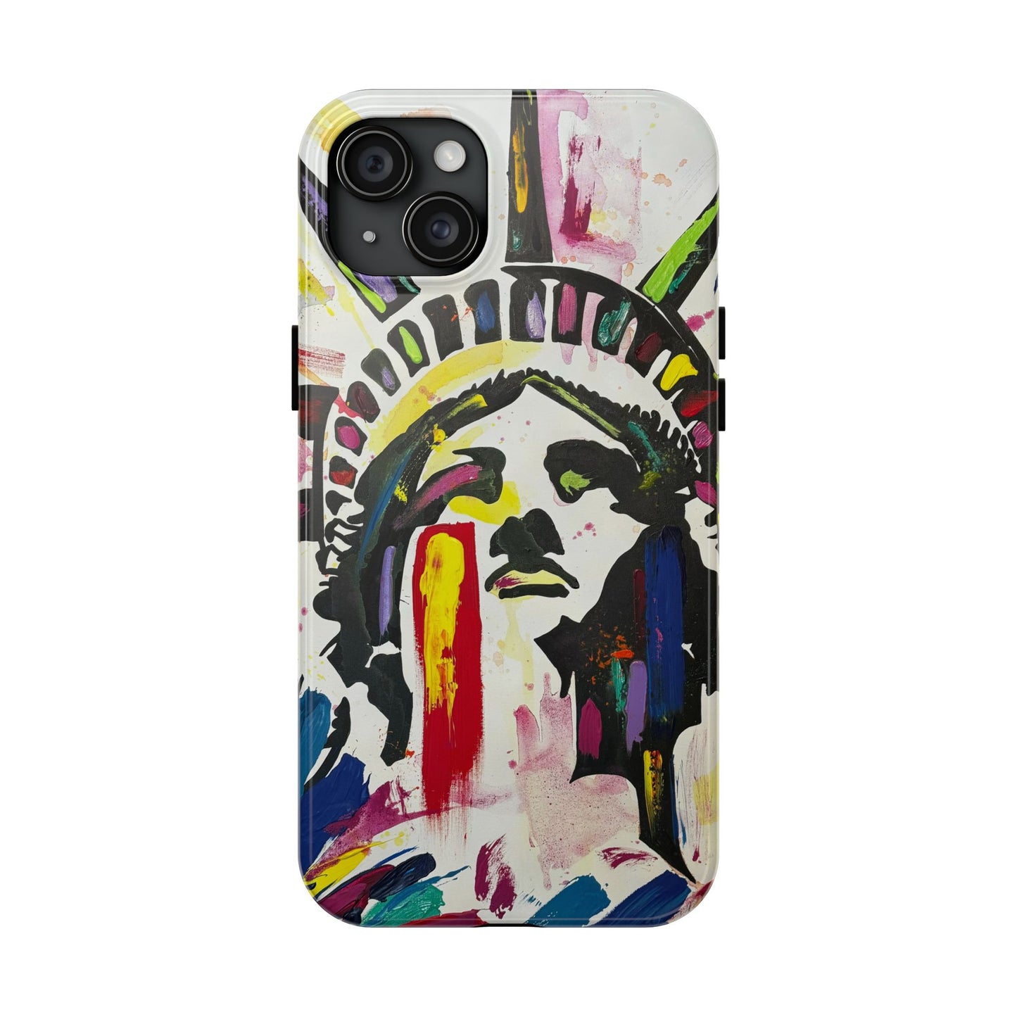 Colorful Lady Liberty Tough Phone Cases