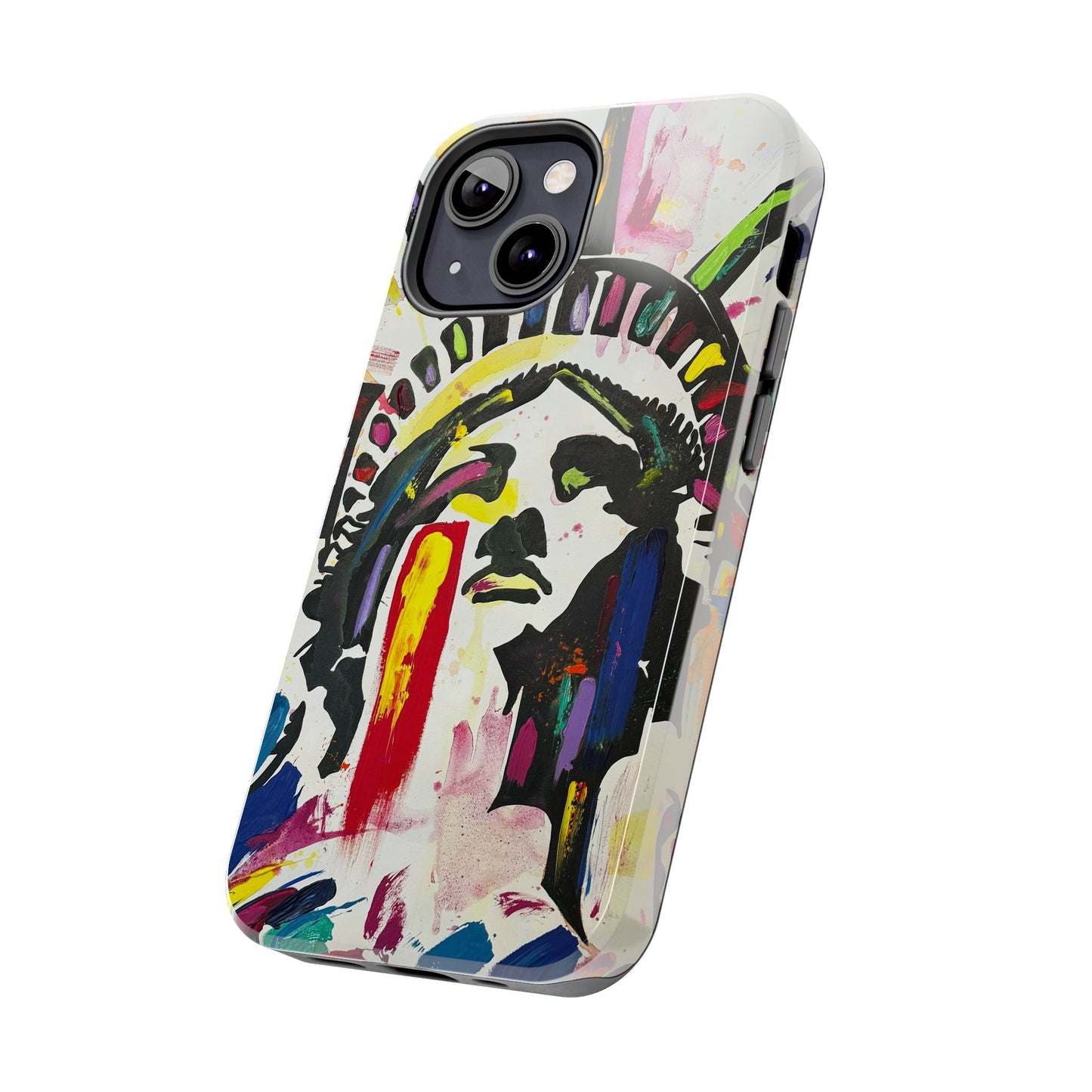 Colorful Lady Liberty Tough Phone Cases