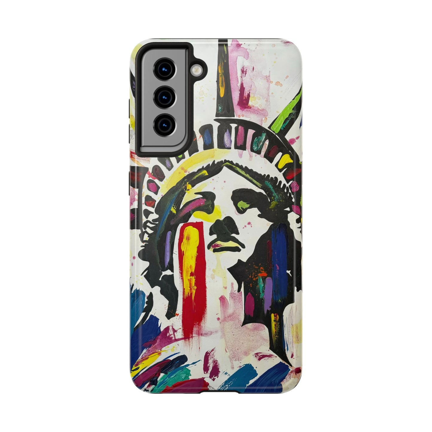 Colorful Lady Liberty Tough Phone Cases