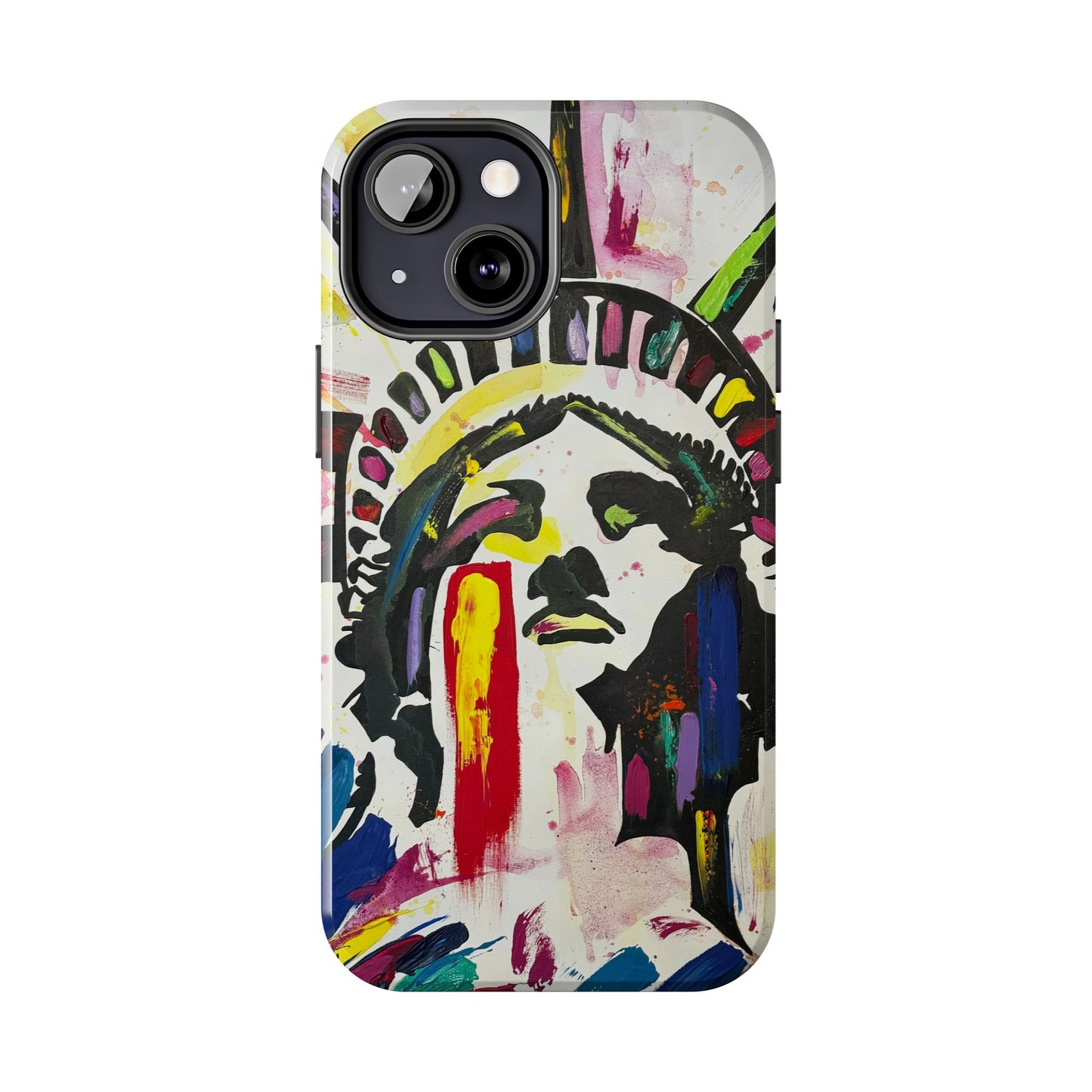 Colorful Lady Liberty Tough Phone Cases
