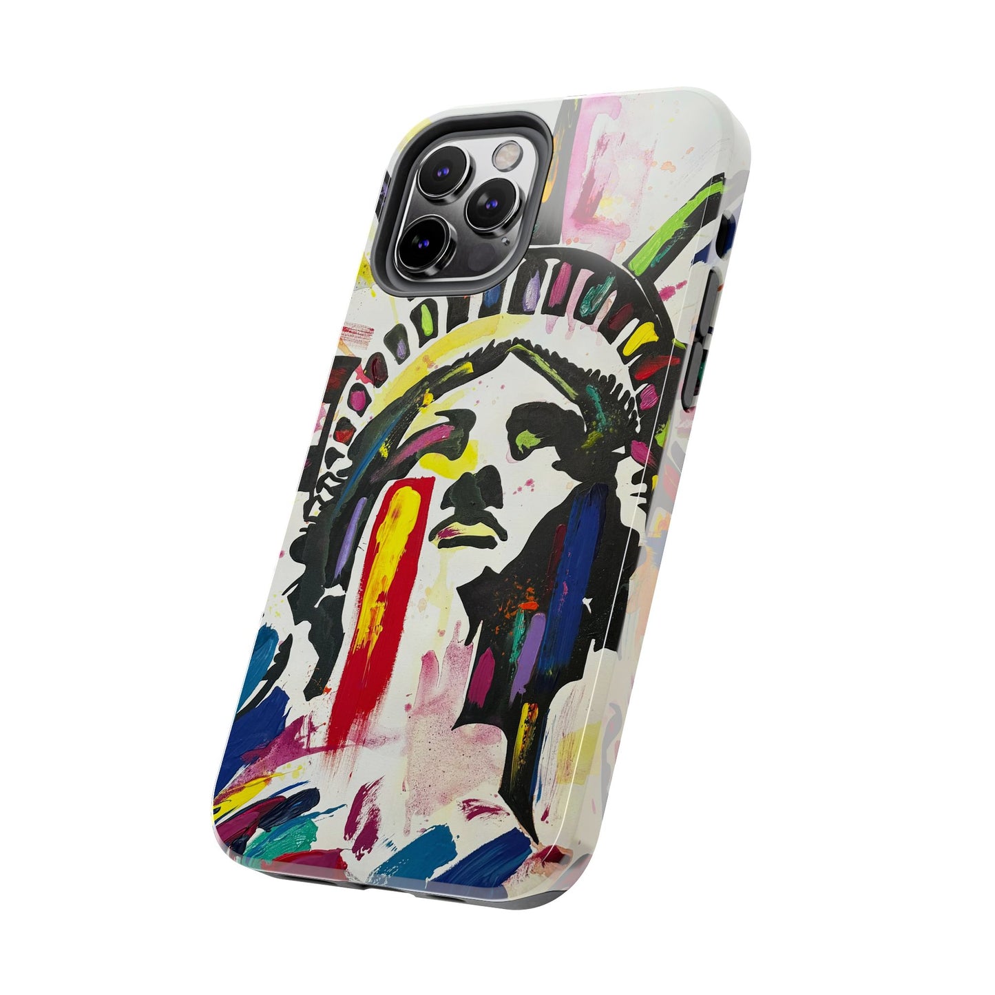 Colorful Lady Liberty Tough Phone Cases
