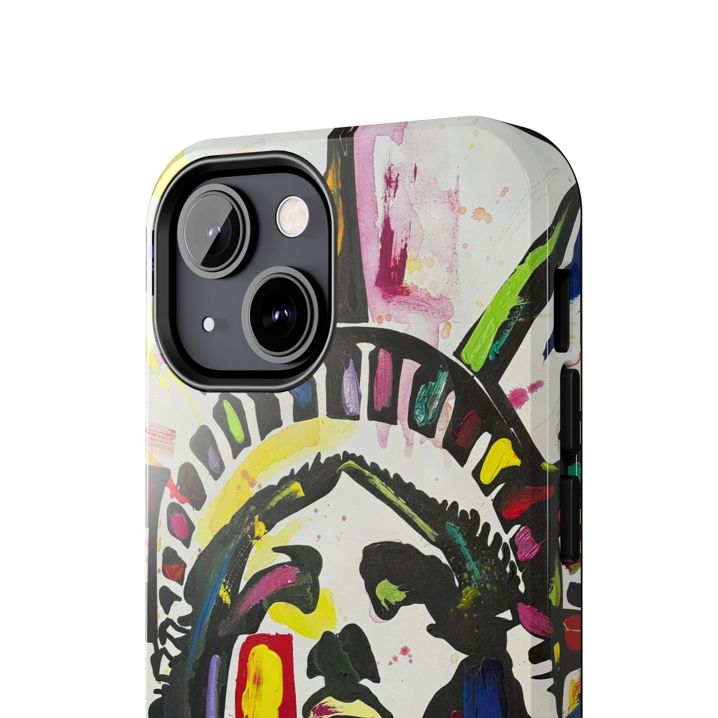 Colorful Lady Liberty Tough Phone Cases