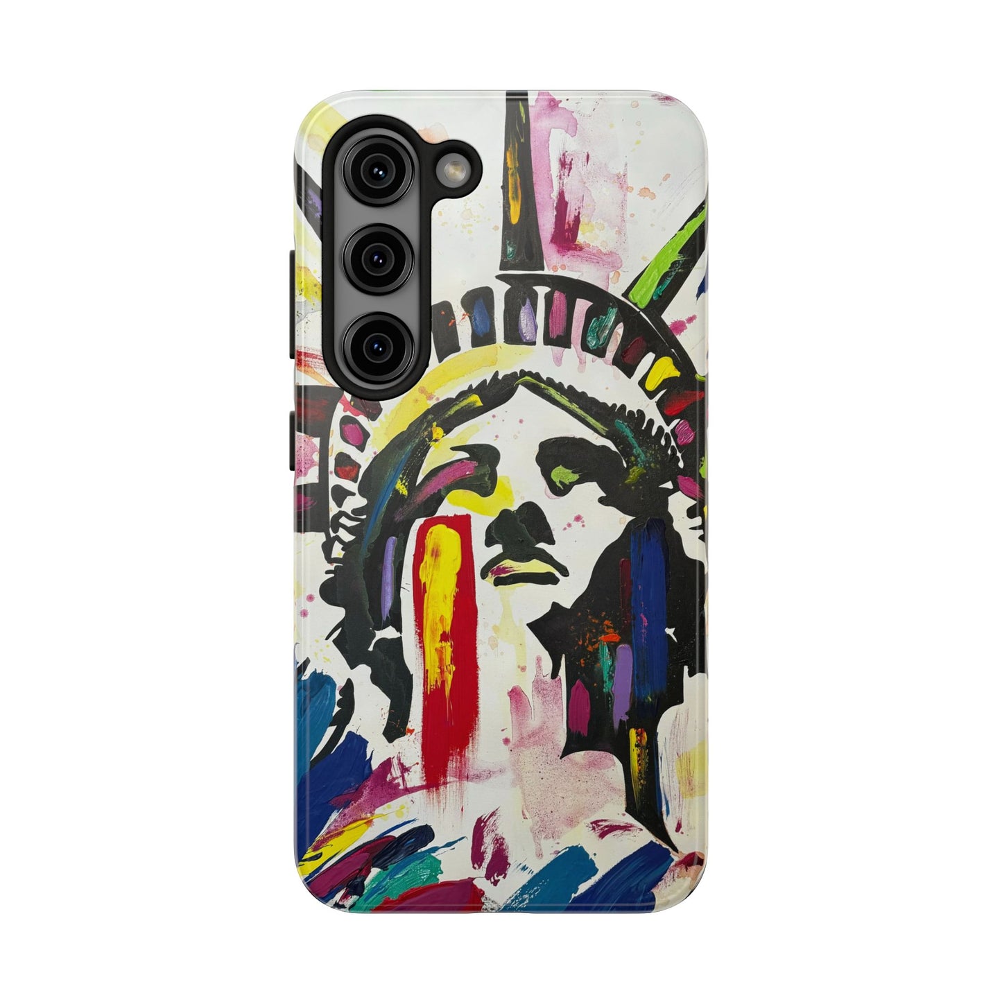 Colorful Lady Liberty Tough Phone Cases